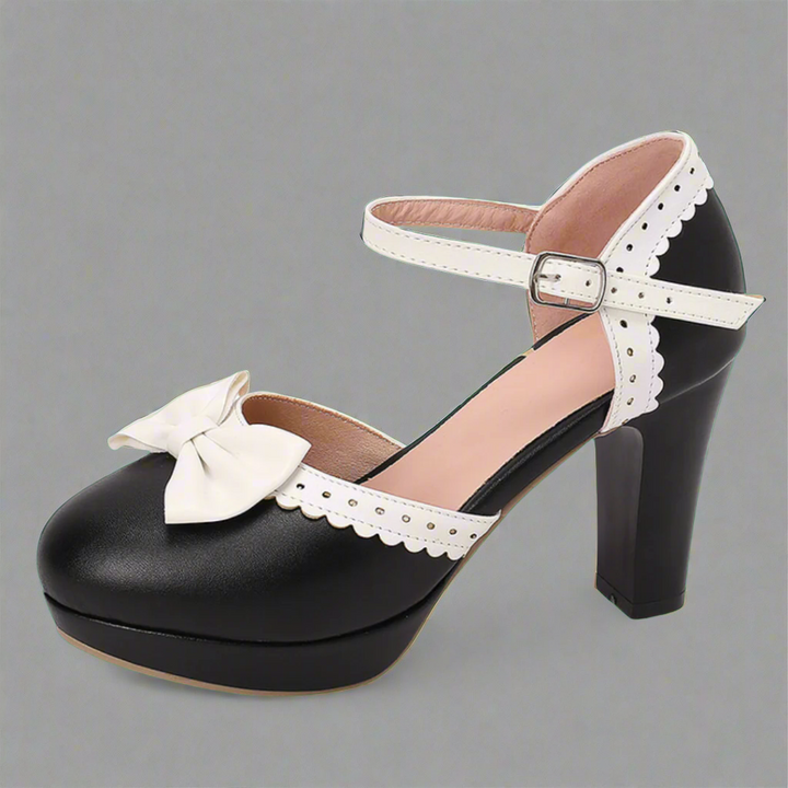 Sophie | Talons Hauts Élégants avec Nœud