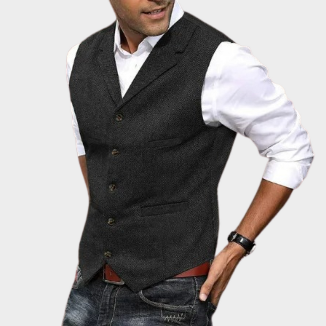 Adira™ | Gilet sur mesure luxueux pour l'homme moderne