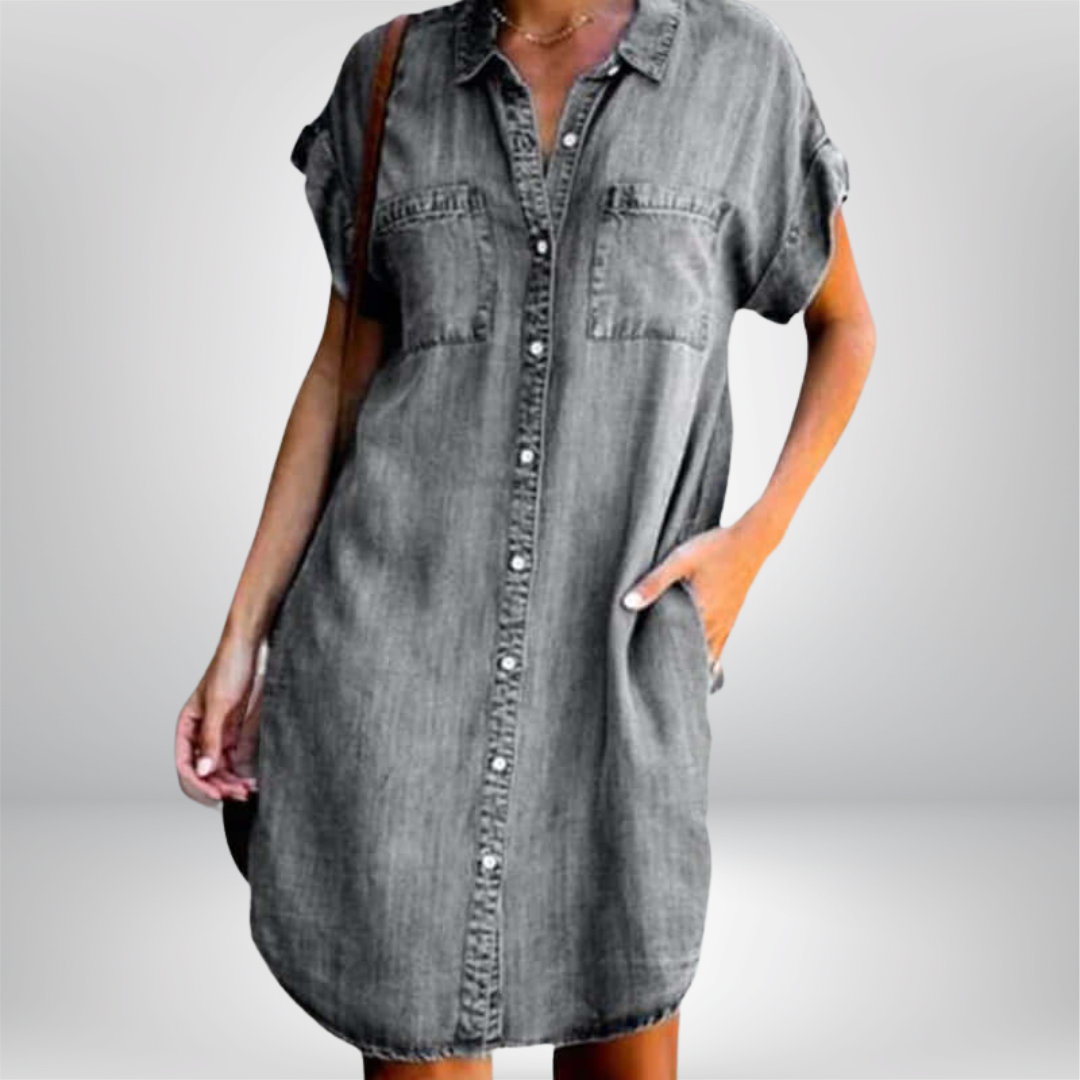 Sofia® | Robe en Jean Décontractée