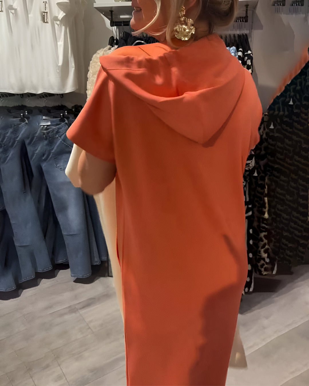 Saskia™ | Robe à Capuche Décontractée