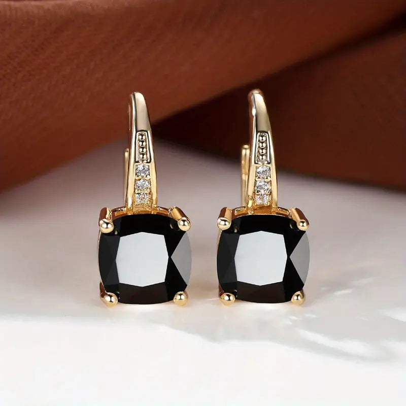 Boucles d'oreilles en pierre mystique