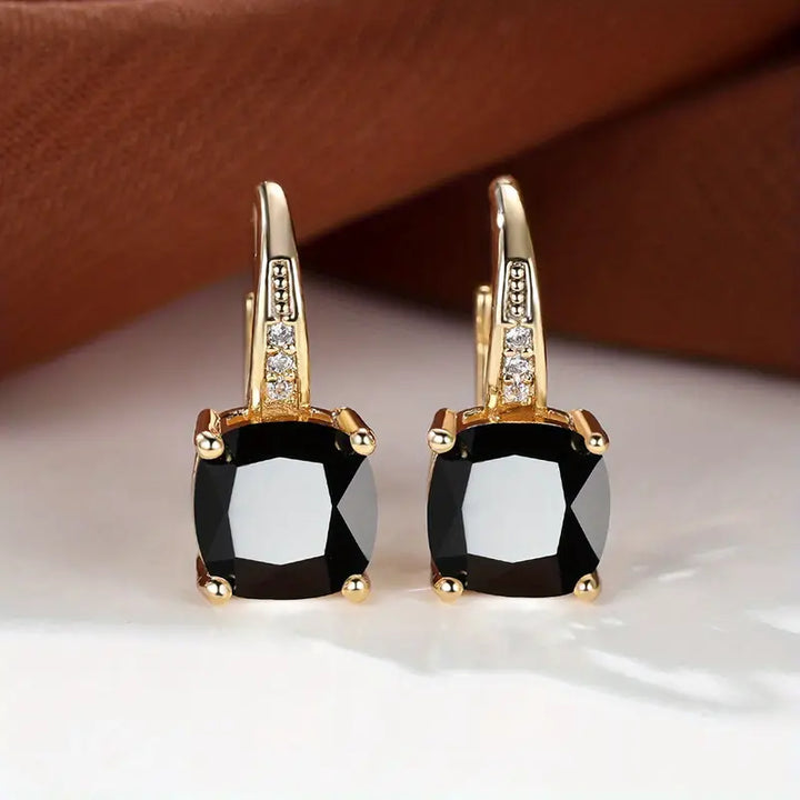 Boucles d'oreilles en pierre mystique