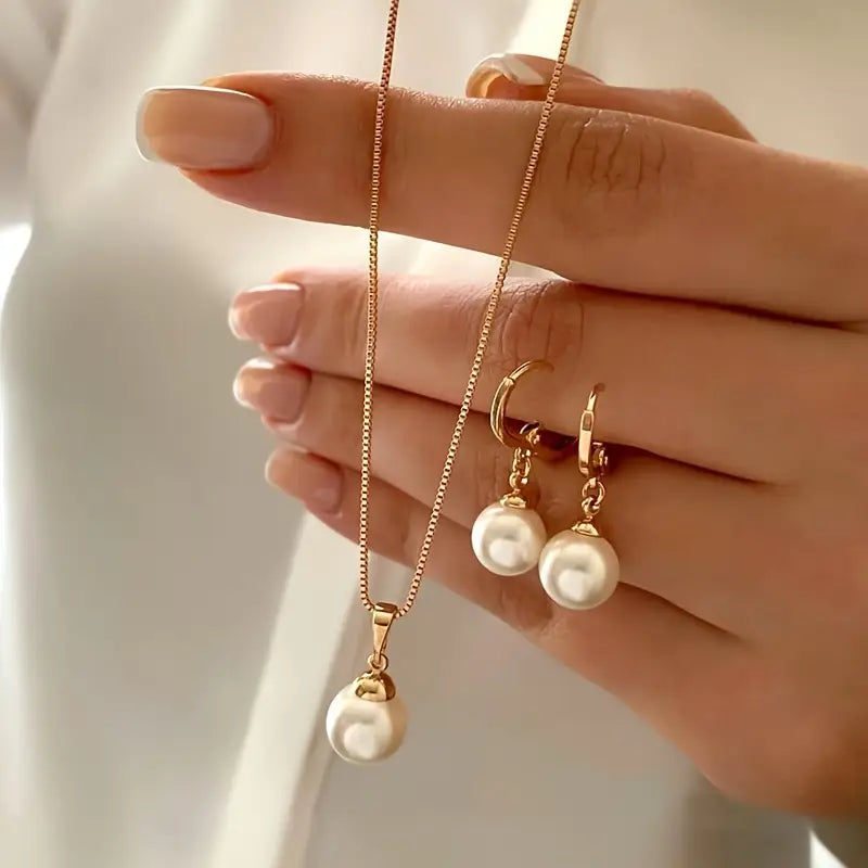 Ensemble de boucles d'oreilles en pierre Dara Brillanne