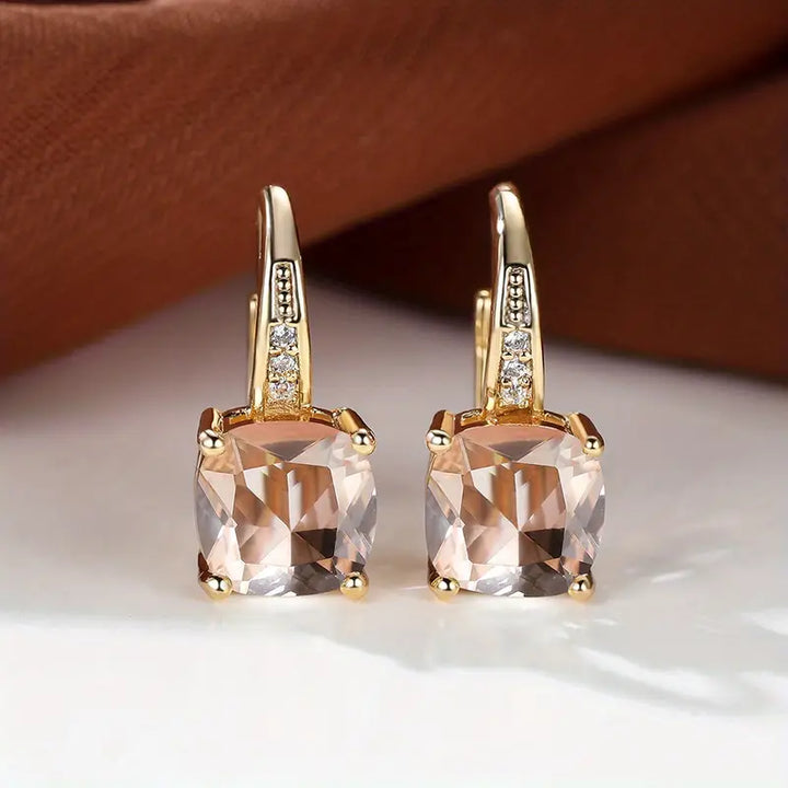 Boucles d'oreilles en pierre mystique