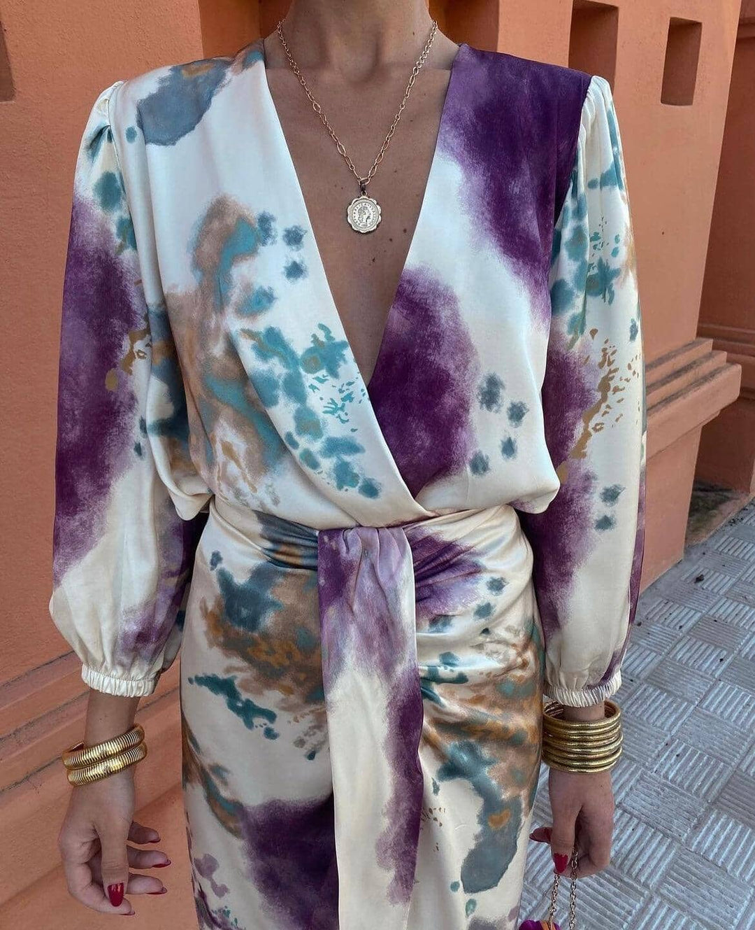 Mora - Robe Portefeuille Chic