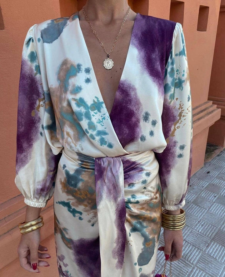 Mora - Robe Portefeuille Chic
