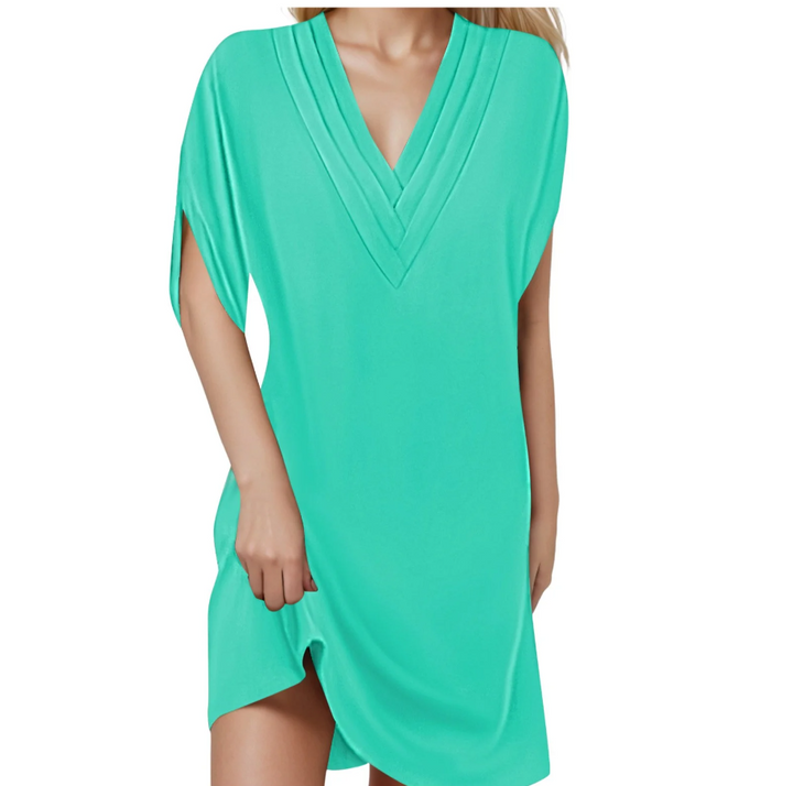 Jeanne™ | Robe élégante à col en V
