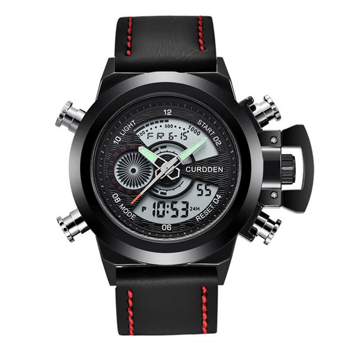 Montre Chronographe de Mode à Double Temps Ur™ Olsen & Olsen