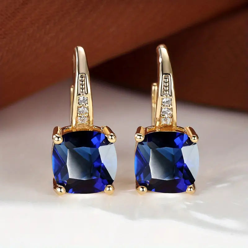 Boucles d'oreilles en pierre mystique