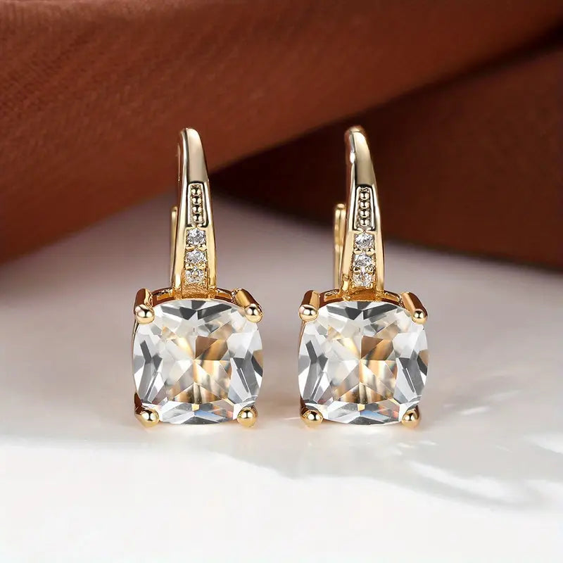 Boucles d'oreilles en pierre mystique