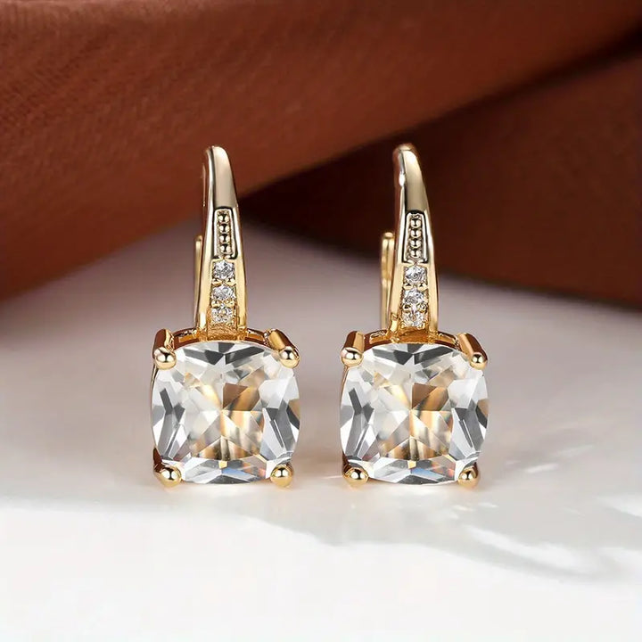 Boucles d'oreilles en pierre mystique