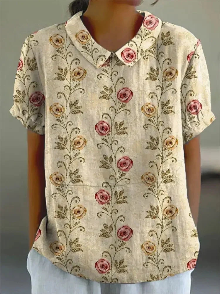 Nilo™ | Blouse élégante avec design floral