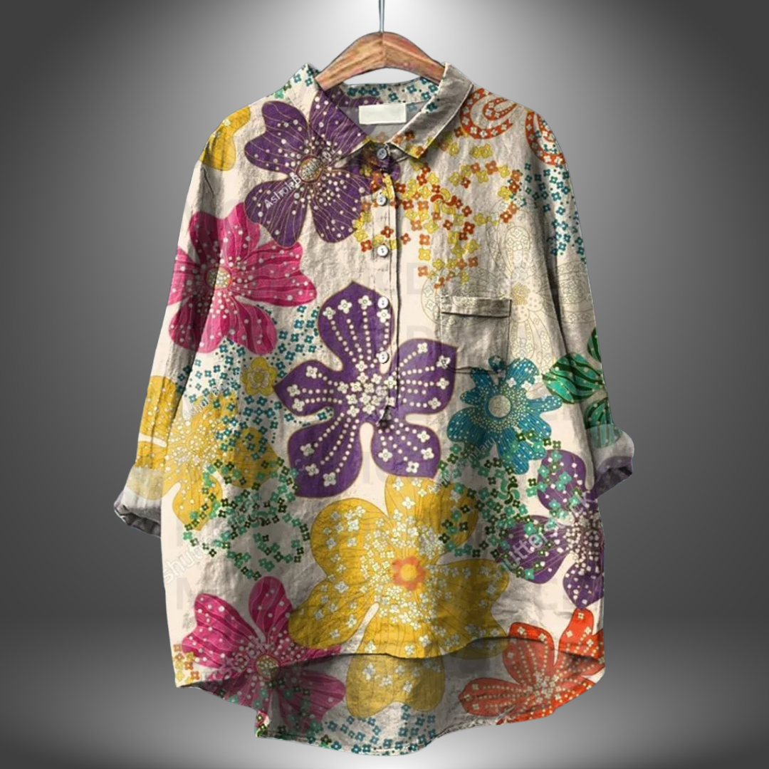 Ivara™ | Chemise Florale Artisanale