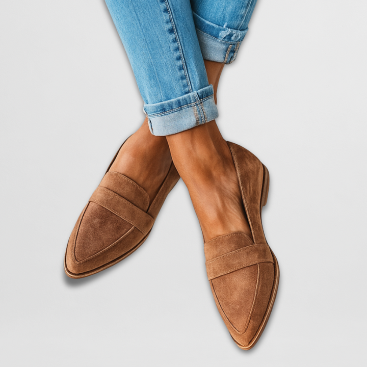 Zinnia™ | Élégants mocassins en daim