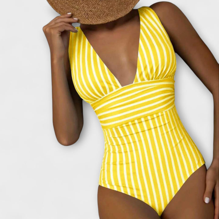 Aurora™ | Maillot de Bain Entier à Rayures
