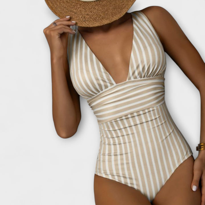 Aurora™ | Maillot de Bain Entier à Rayures