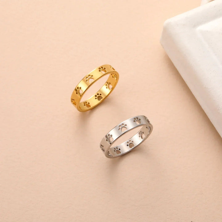 Bague Ajustable en Argent et or – Miraie