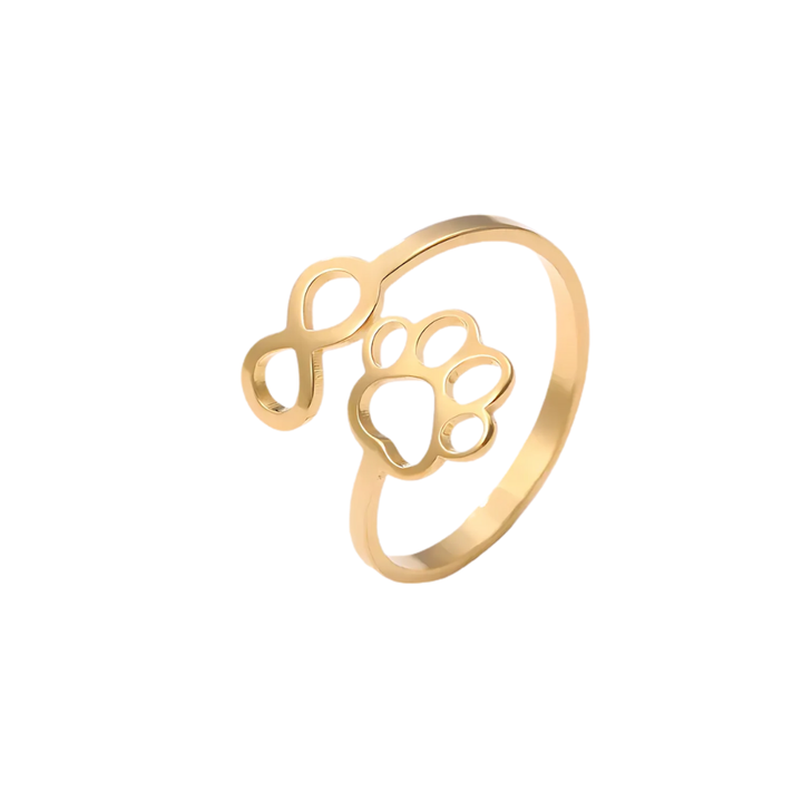 Bague Ajustable en Argent et Or – AYLA