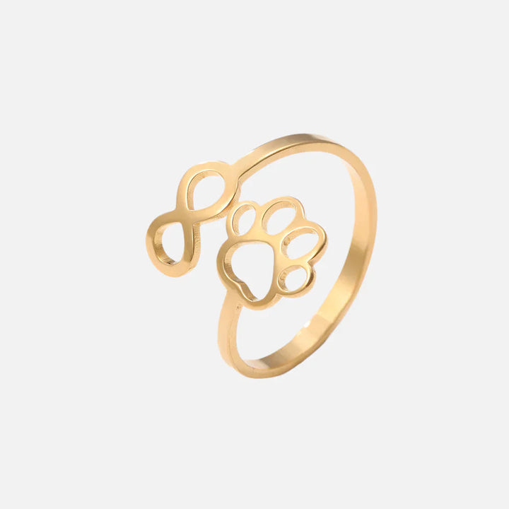 Bague Ajustable en Argent et Or – AYLA