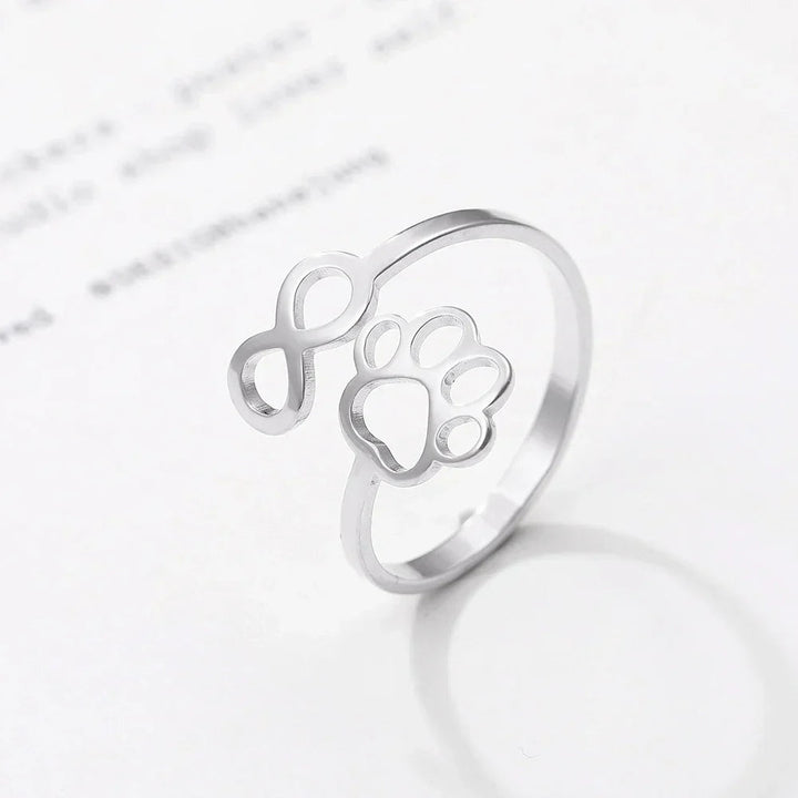Bague Ajustable en Argent et Or – AYLA