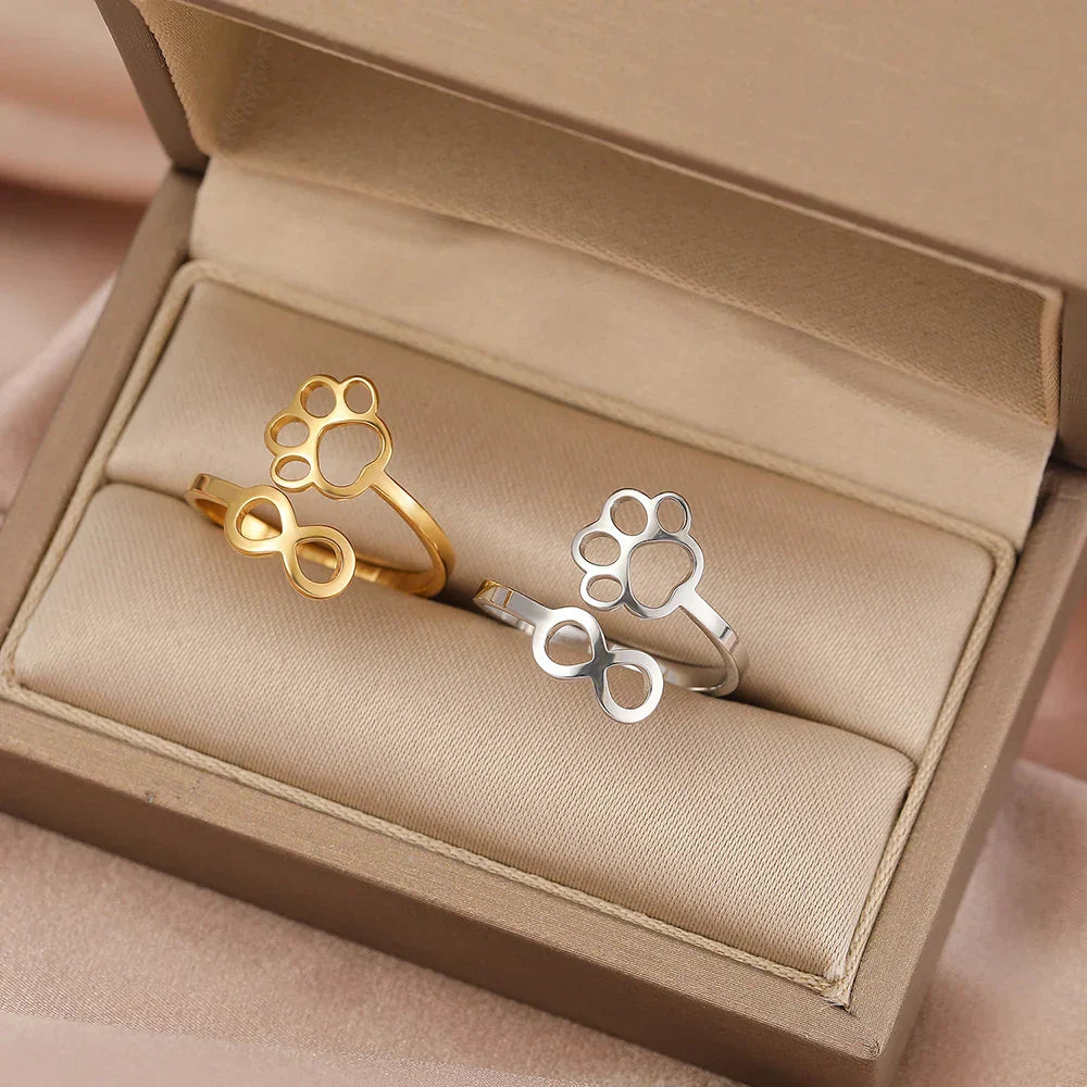 Bague Ajustable en Argent et Or – AYLA