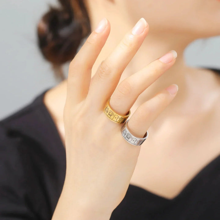 Bague en Or et Argent – Nika