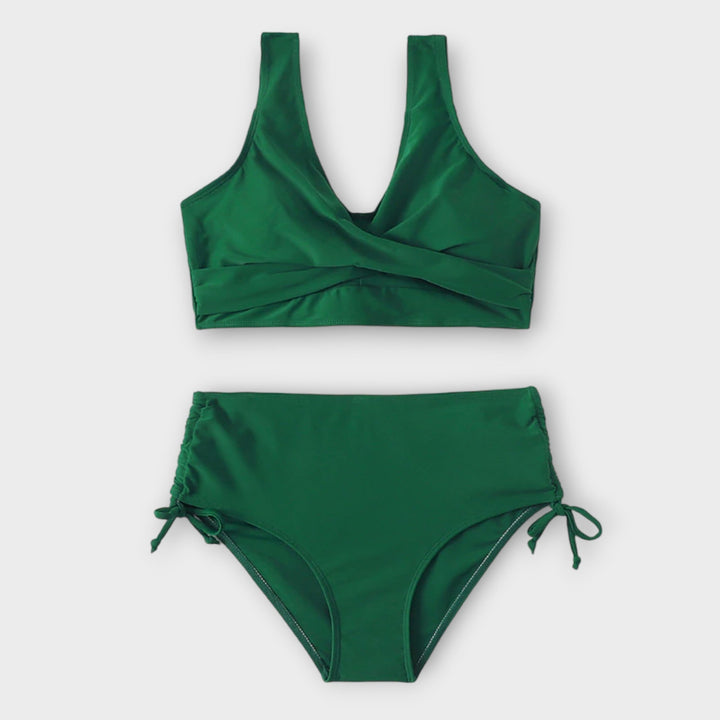 Mélina™ | Bikini Élégant et Flatteur à Deux Pièces