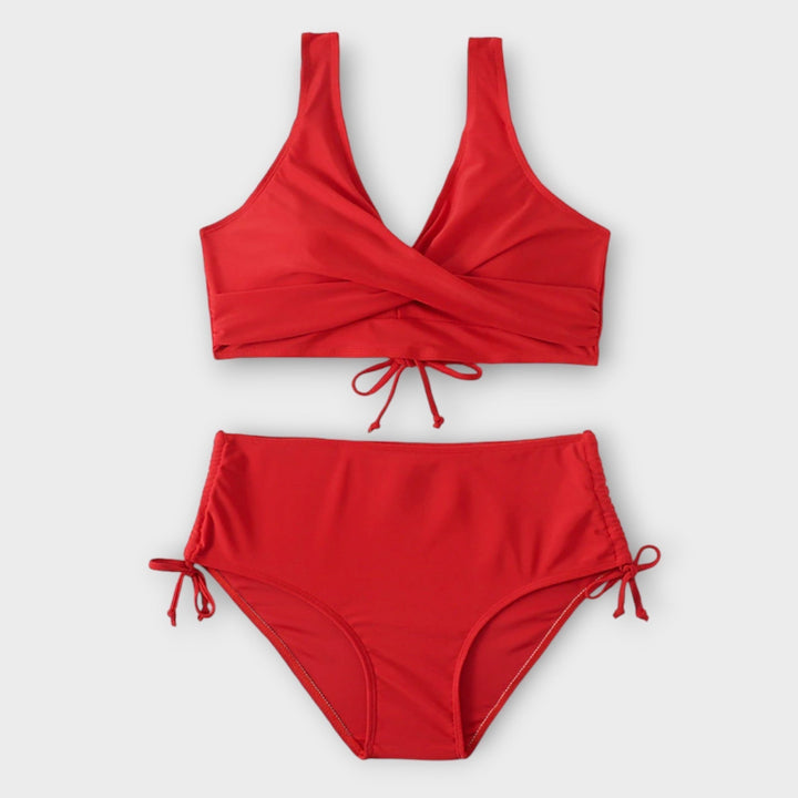 Mélina™ | Bikini Élégant et Flatteur à Deux Pièces