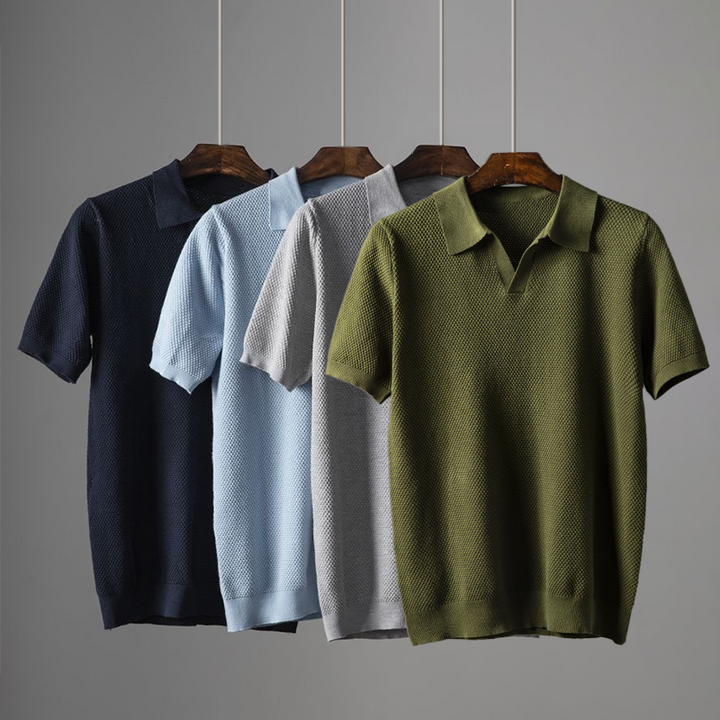 Treviona™ | Polo Élégant à Manches Courtes