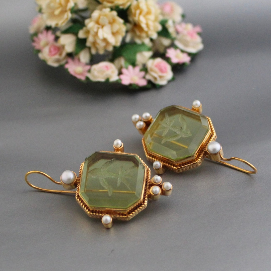 LUNA VERDE | UN SUSURRE DE BEAUTÉ BOUCLES D'OREILLES