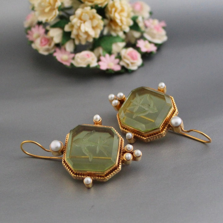LUNA VERDE | UN SUSURRE DE BEAUTÉ BOUCLES D'OREILLES