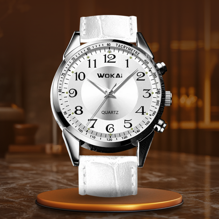 Montre Sport Décontractée Blanche™ - Olsen & Olsen