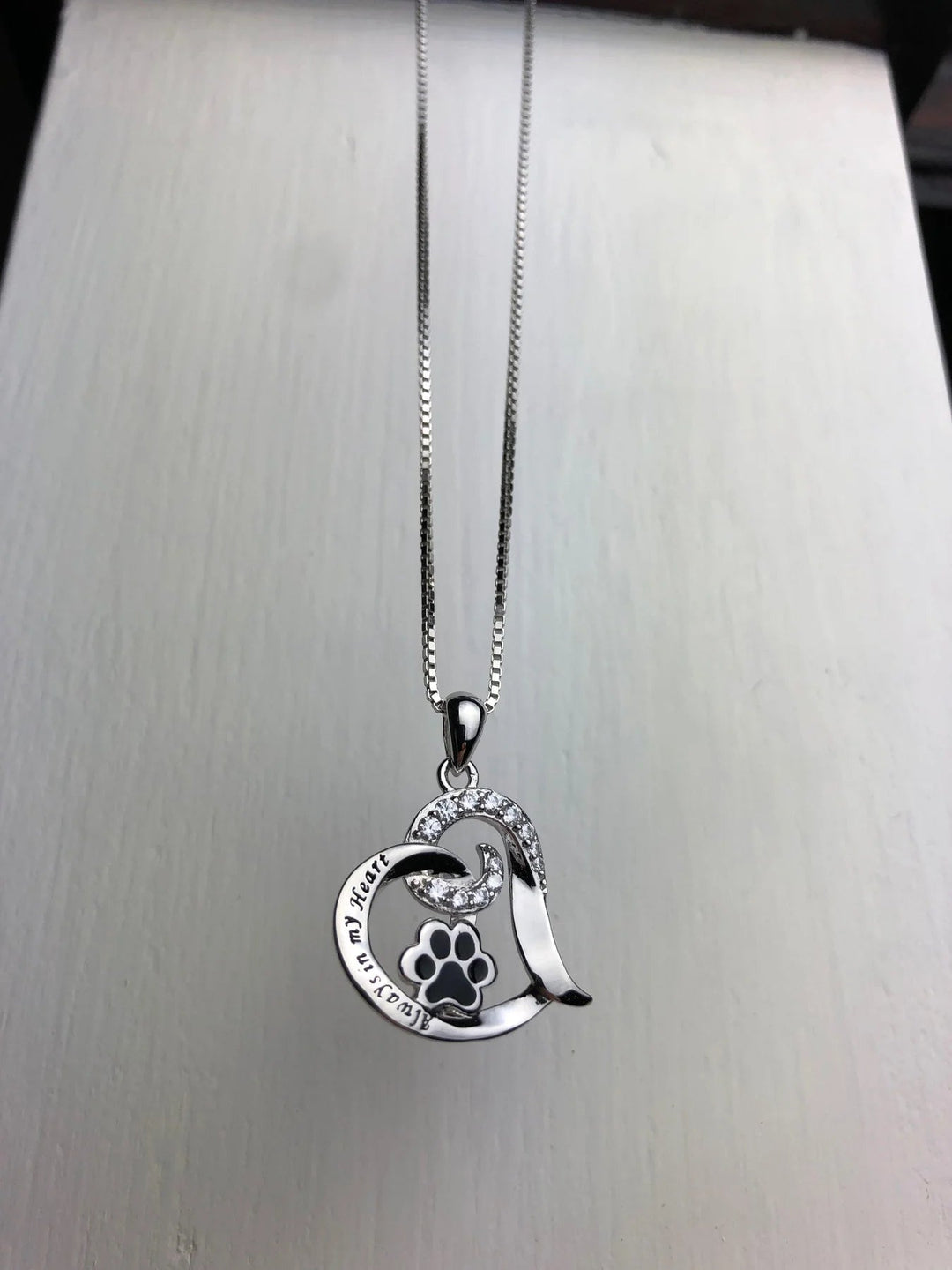 Collier à mémoire en argent - Almaie