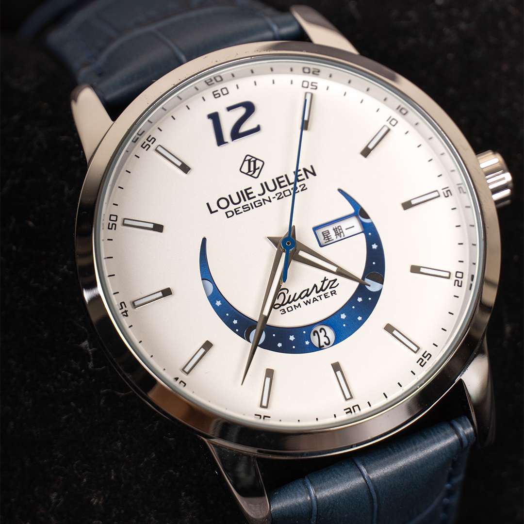 Montre Élégante Luminøse Phase de Lune™