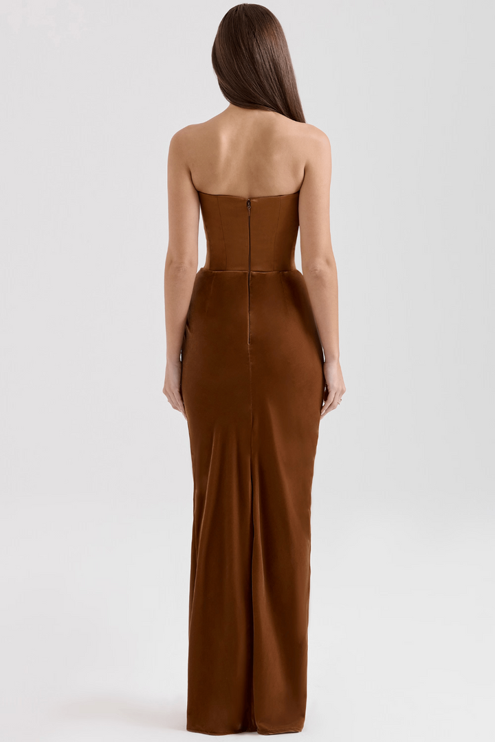 SERENE - Robe en satin
