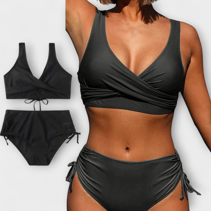 Mélina™ | Bikini Élégant et Flatteur à Deux Pièces