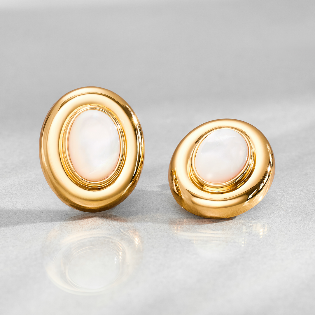 Boucles d'oreilles Giselle en perles