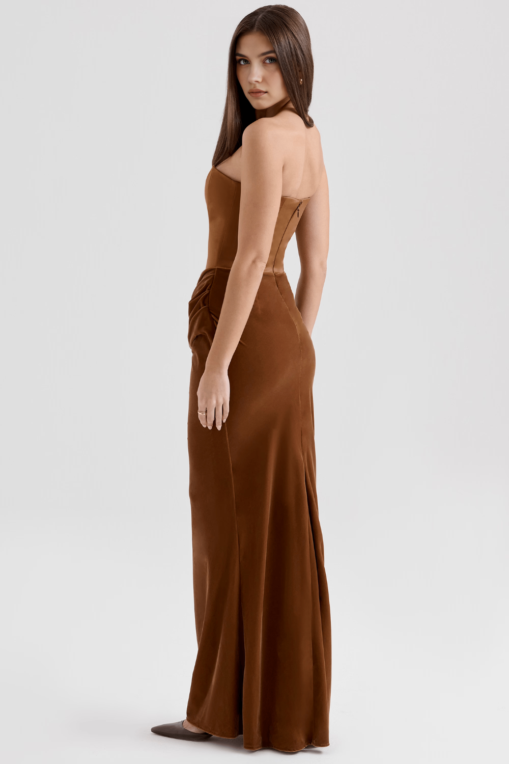 SERENE - Robe en satin