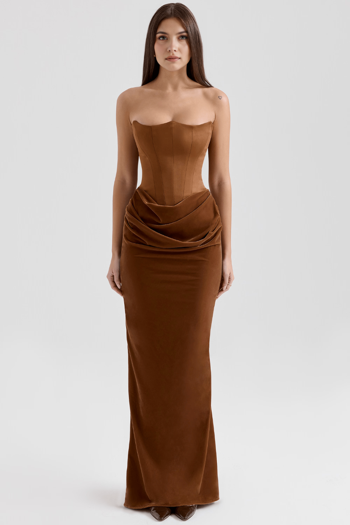 SERENE - Robe en satin
