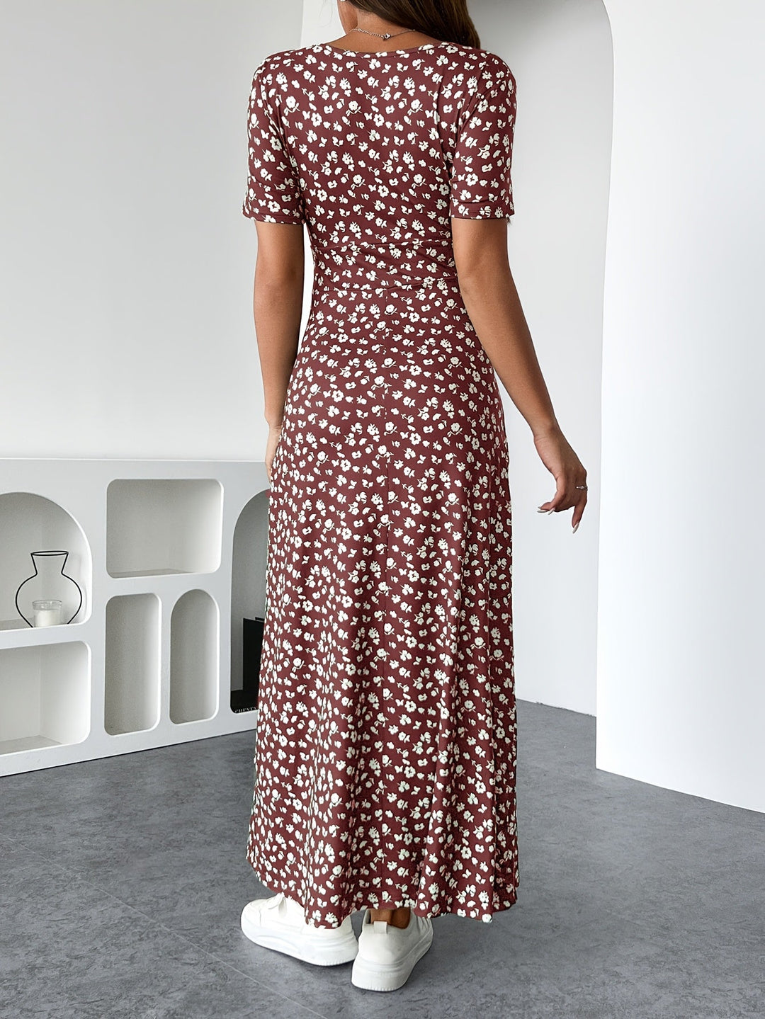 Florezia™ | Robe Longue Fleurie Chic et Aérée pour l'Été