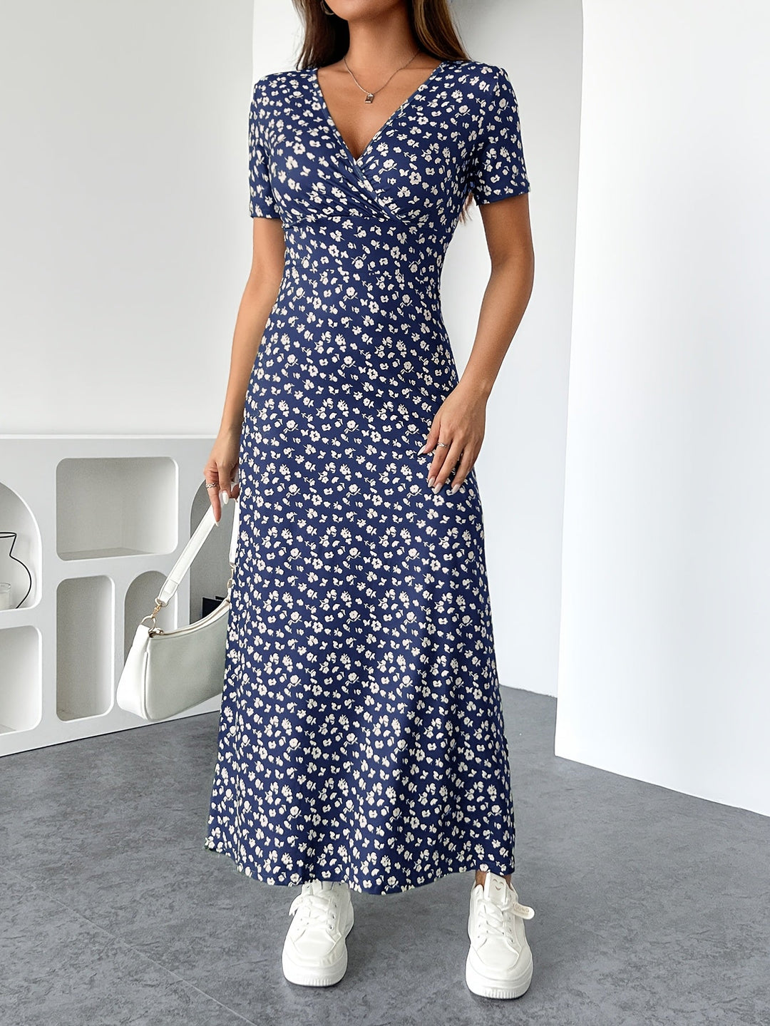 Florezia™ | Robe Longue Fleurie Chic et Aérée pour l'Été