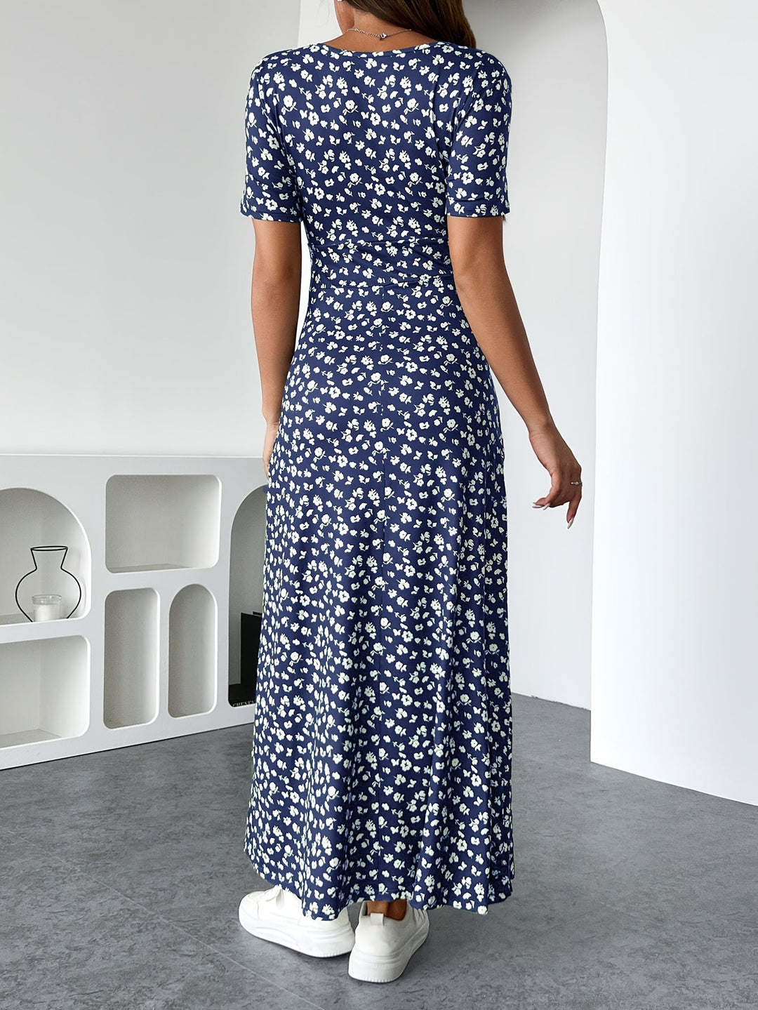 Florezia™ | Robe Longue Fleurie Chic et Aérée pour l'Été