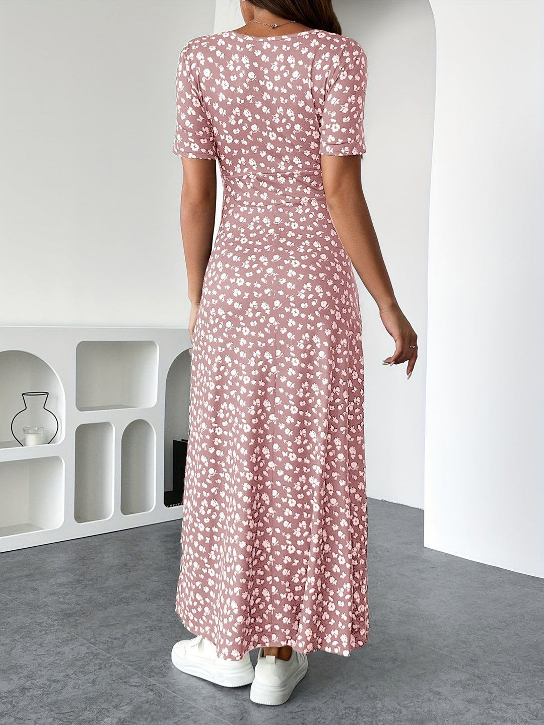 Florezia™ | Robe Longue Fleurie Chic et Aérée pour l'Été