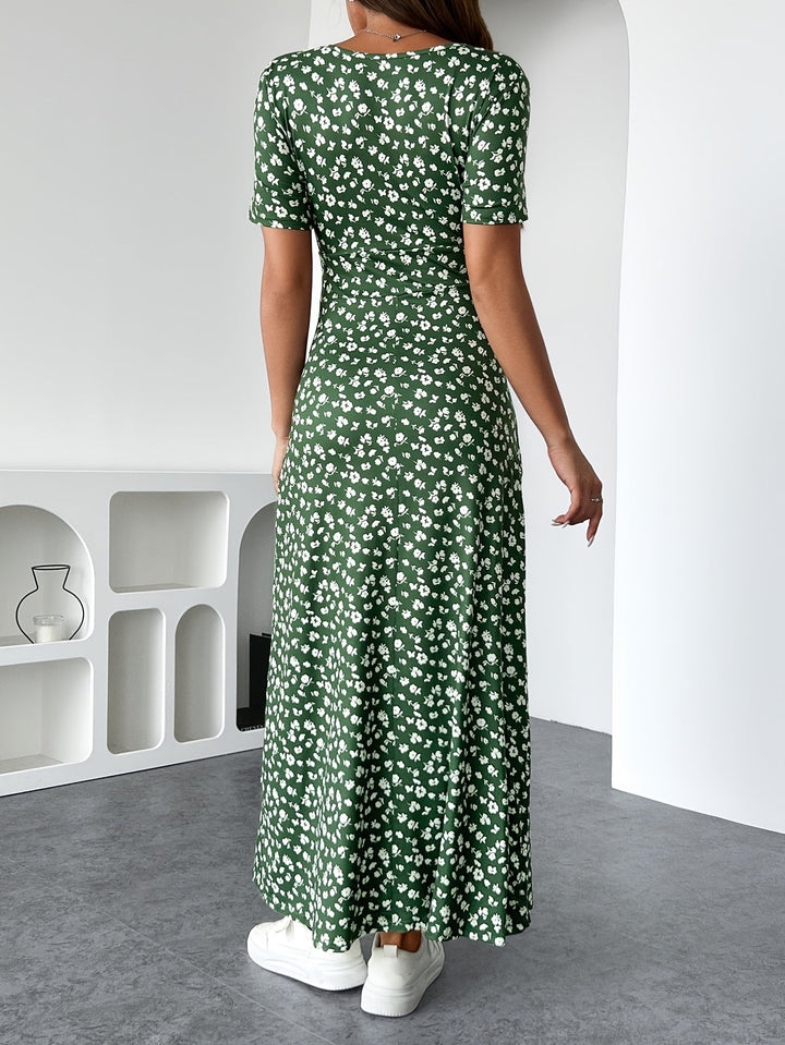 Florezia™ | Robe Longue Fleurie Chic et Aérée pour l'Été
