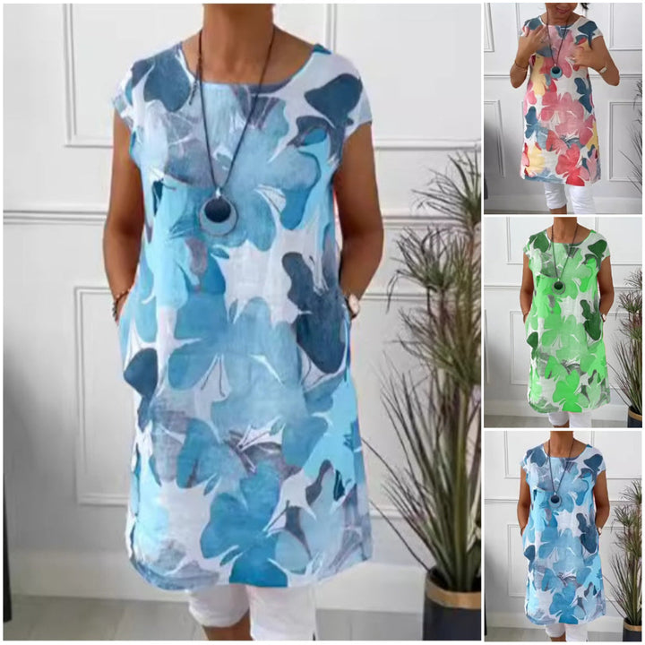 Anya™ | Robe Chemise Élégante Fleurie