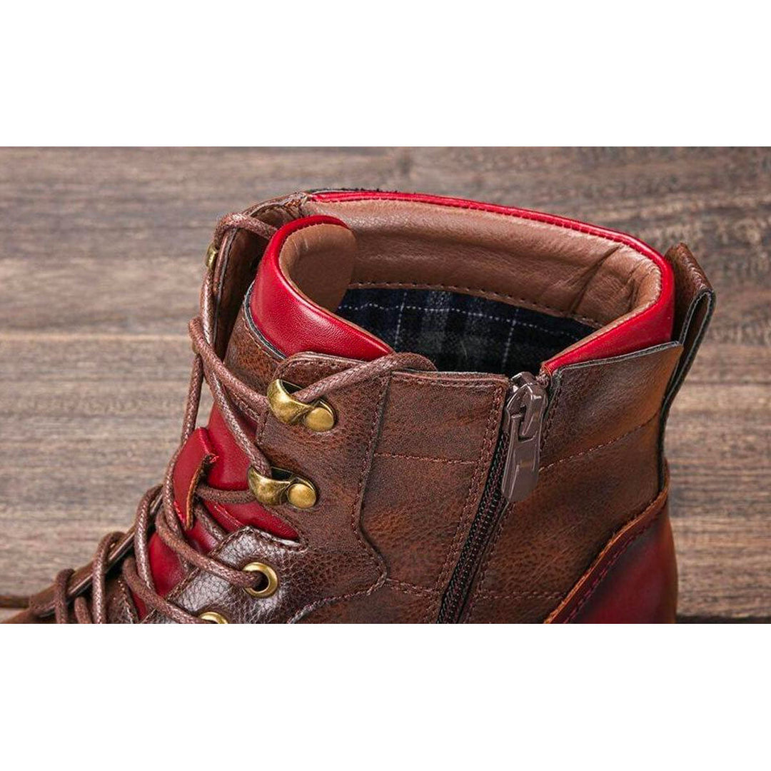 Zenlora™ | Bottes Oxford Élégantes Artisanales