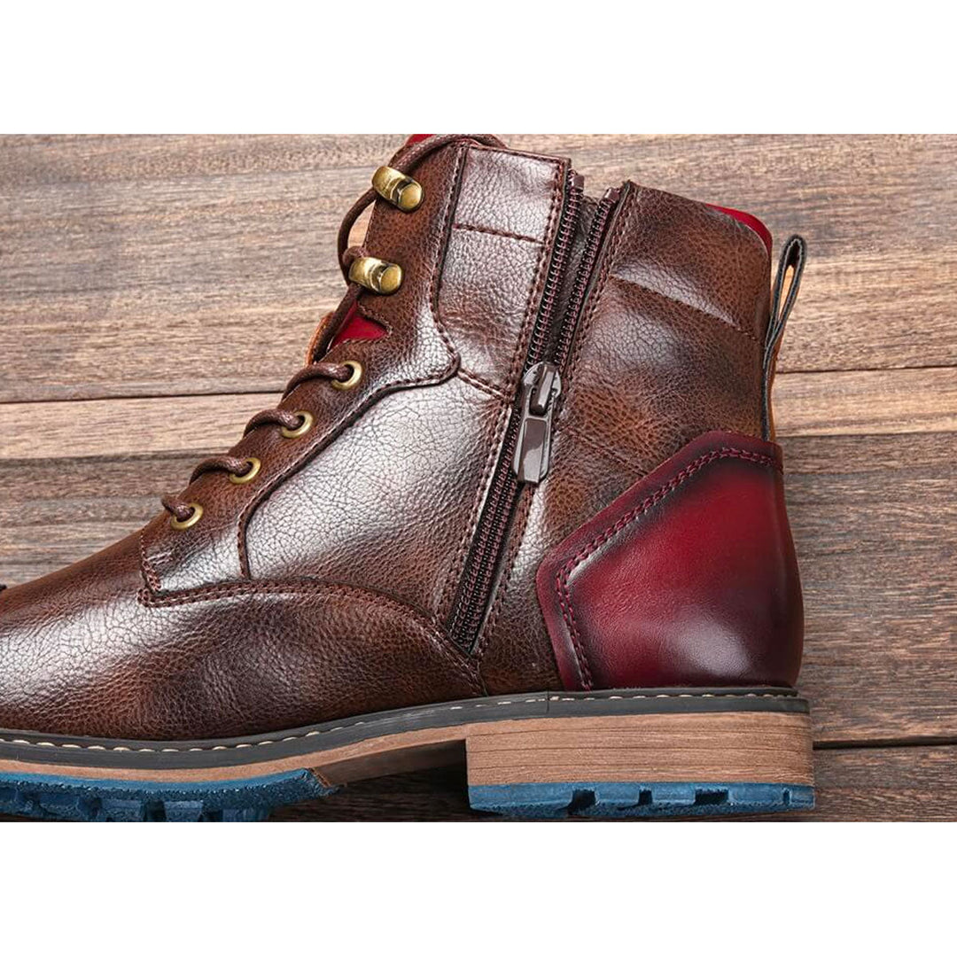 Zenlora™ | Bottes Oxford Élégantes Artisanales