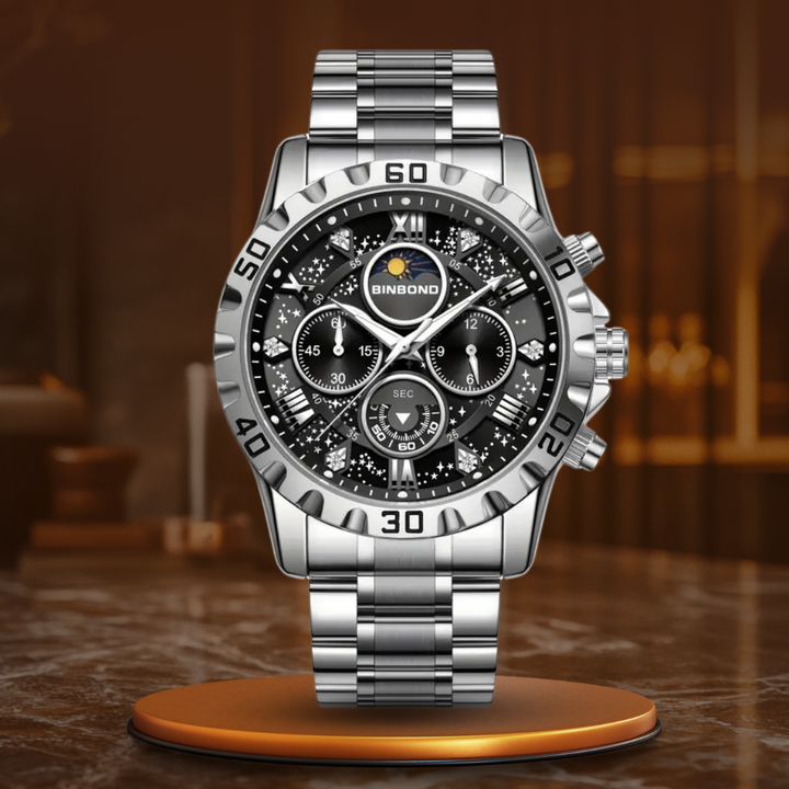 Montre Chronographe de Luxe avec Bracelet en Métal™ - Olsen & Olsen