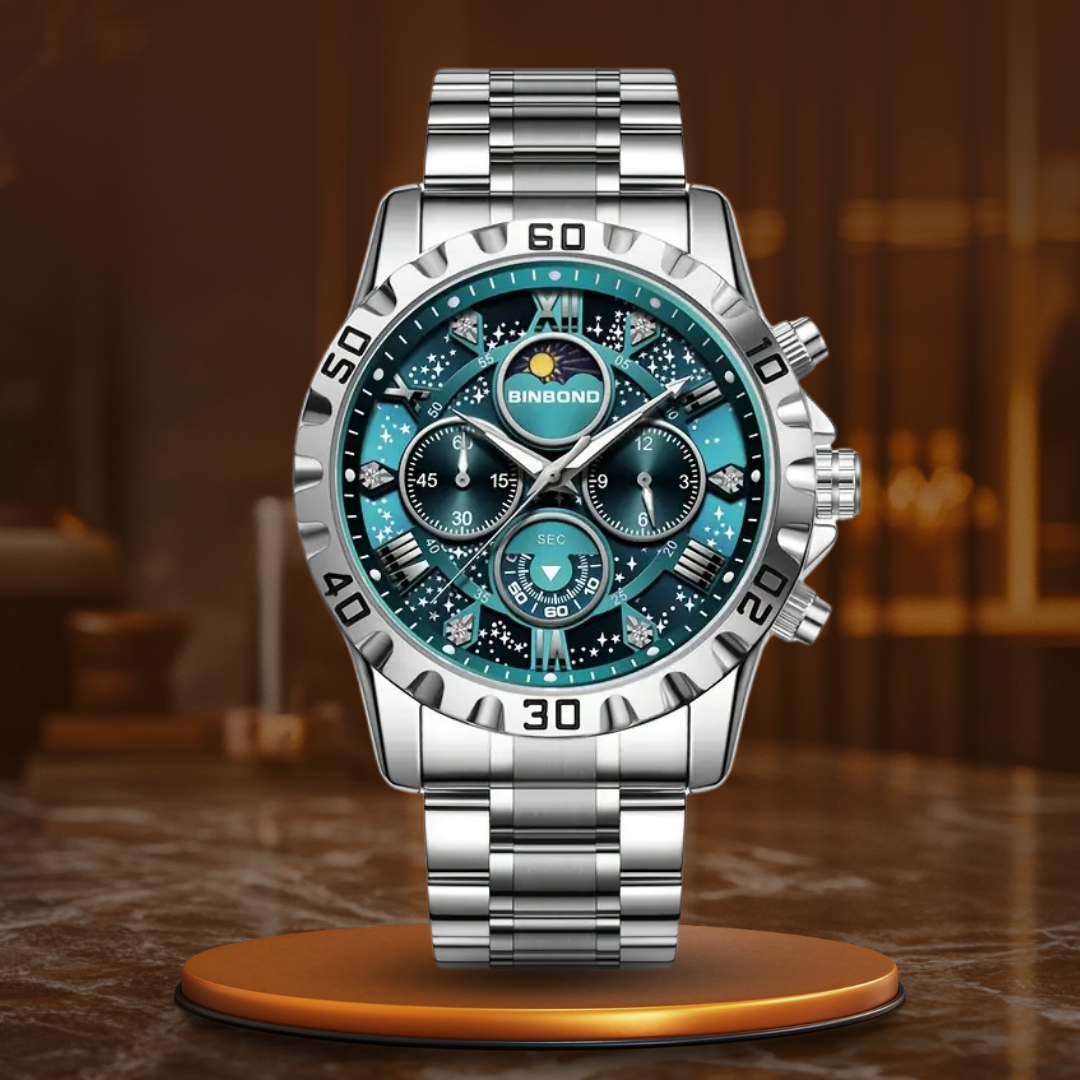 Montre Chronographe de Luxe avec Bracelet en Métal™ - Olsen & Olsen