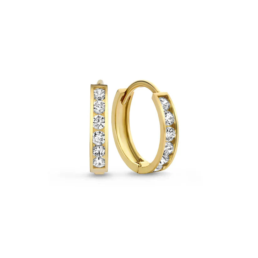 Ensemble de boucles d'oreilles en pierre Dara Brillane